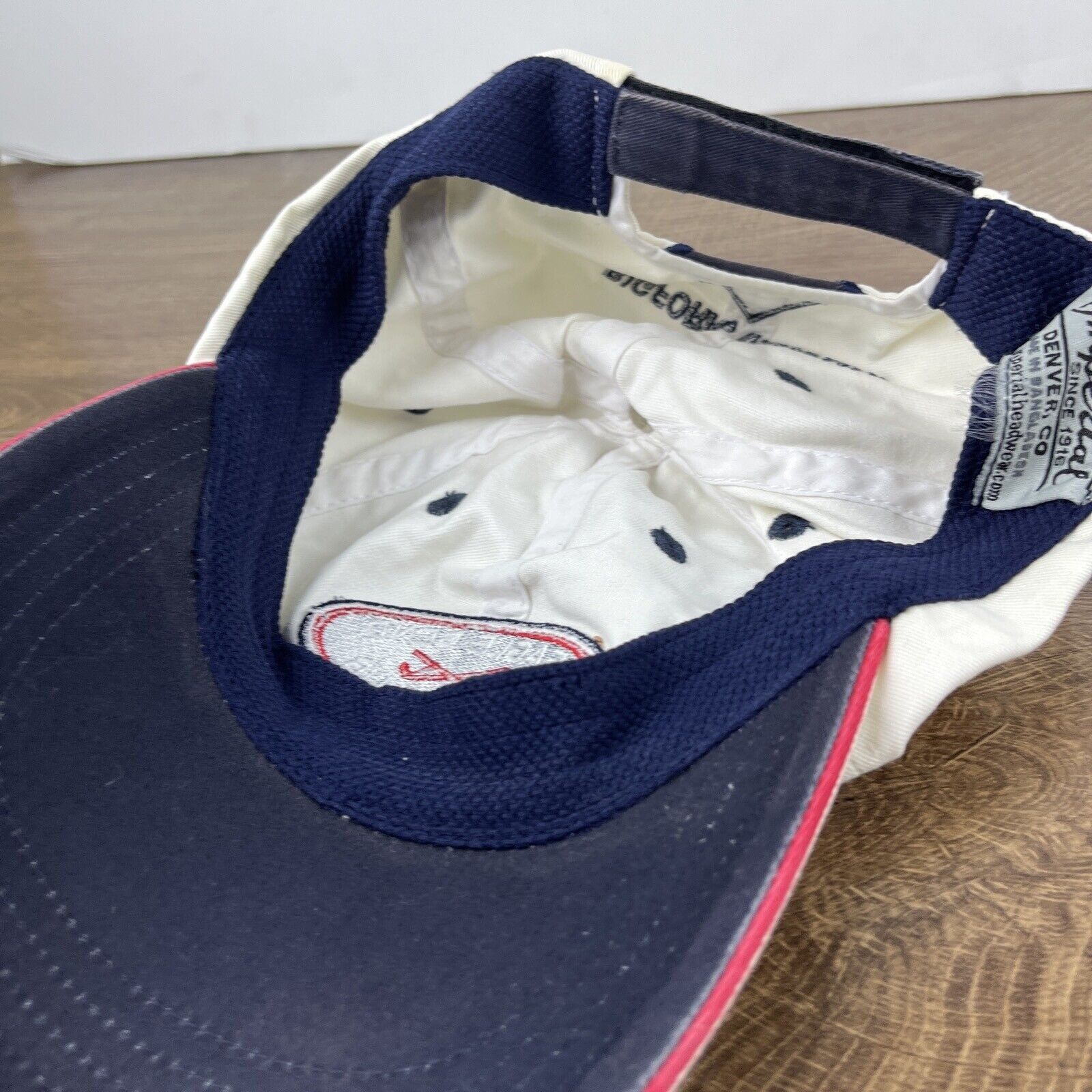 Other Eagle Bend Golf Club Hat Eagle Bend White Hat Adjustable Adu Size ONE SIZE - 14 Thumbnail