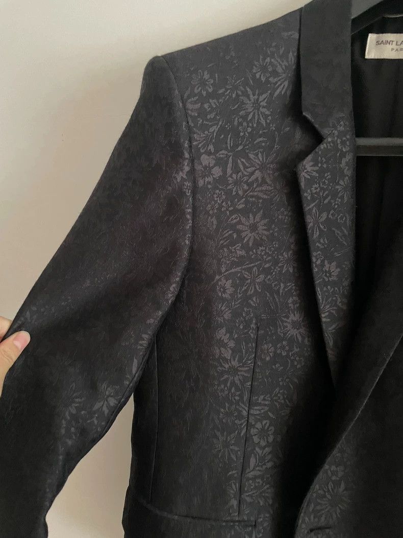 Saint Laurent Paris Saint Laurent Paris Stylish Saint Laurent Suit with Floral Size US L / EU 52-54 / 3 - 2 Thumbnail