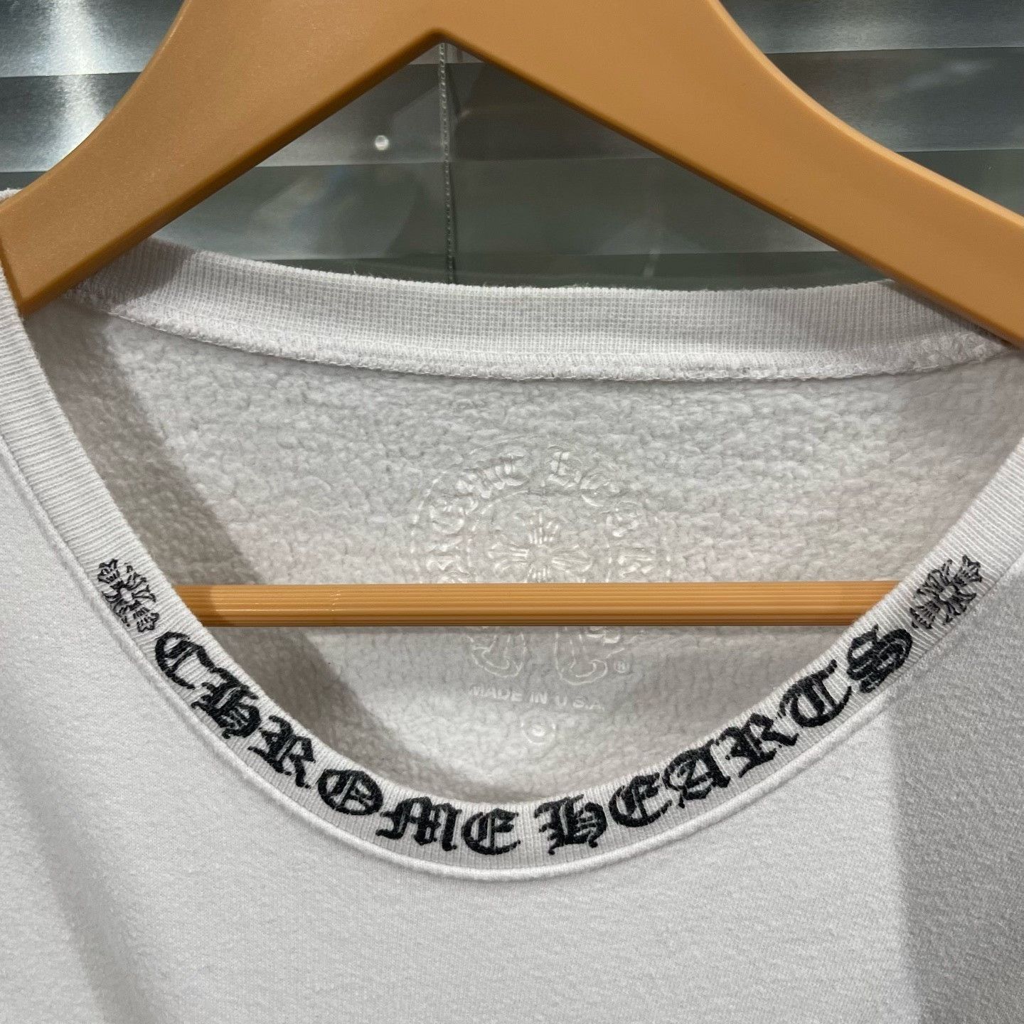 Chrome Hearts Chrome Hearts Sanskrit Logo Crewneck Sweatshirt Size US S / EU 44-46 / 1 - 3 Thumbnail