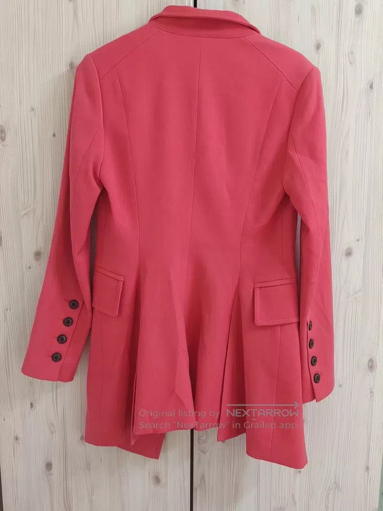 Vivienne Westwood Vivienne Westwood Peach Pink Slim Fit Trench Coat Size XS / US 0-2 / IT 36-38 - 2 Thumbnail