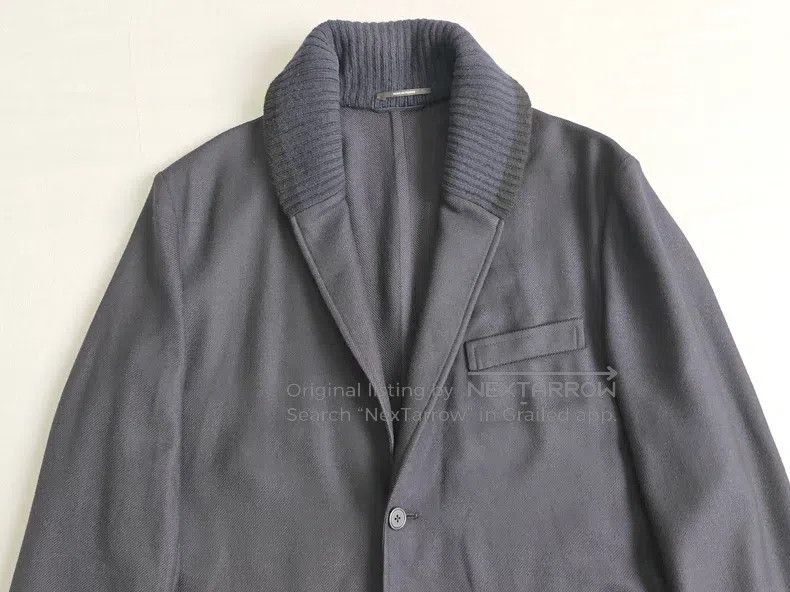Other Hermes Wool suit jacket coat, dark blue, 100% wool fabric, Size 52R - 3 Thumbnail
