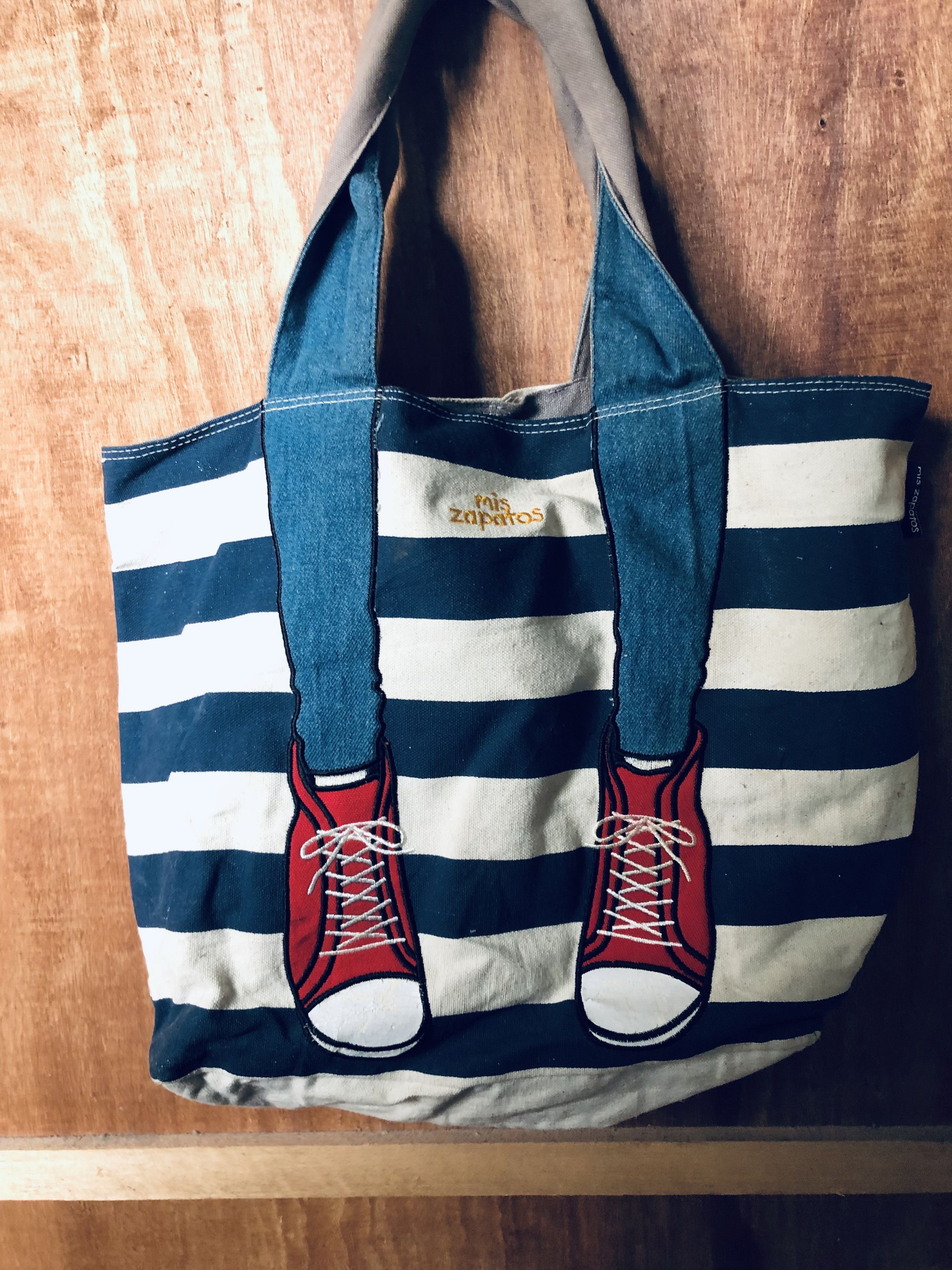 Japanese Brand Very Rare‼️Japanese Mis Zapatos Style Totebag Size ONE SIZE - 2 Thumbnail