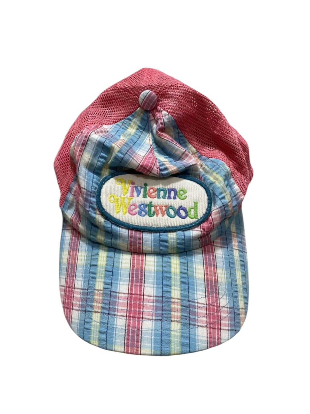 Vintage Vivienne Westwood Trucker Hat Logo Size ONE SIZE - 1 Thumbnail