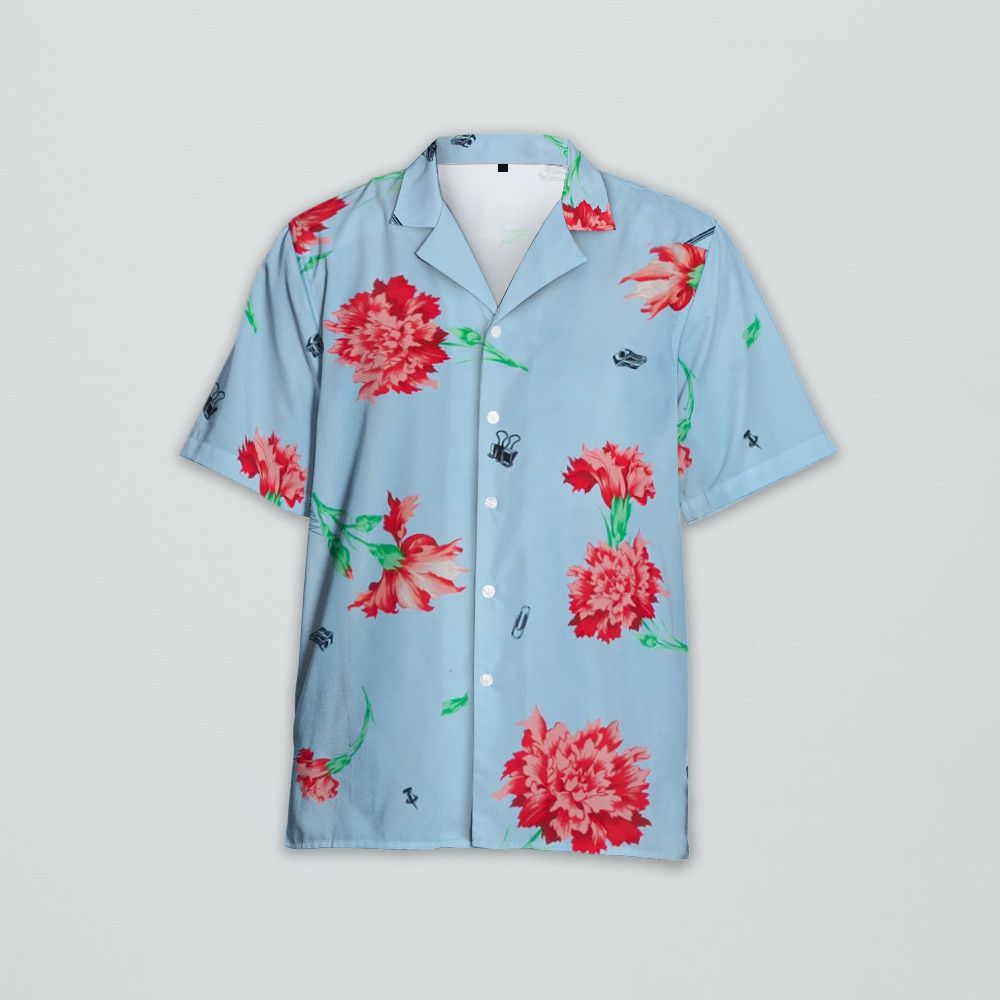 Designer Floral-Print Shirt – Effortless Style with Bold Bloom Energy Size US S / EU 44-46 / 1 - 1 Thumbnail