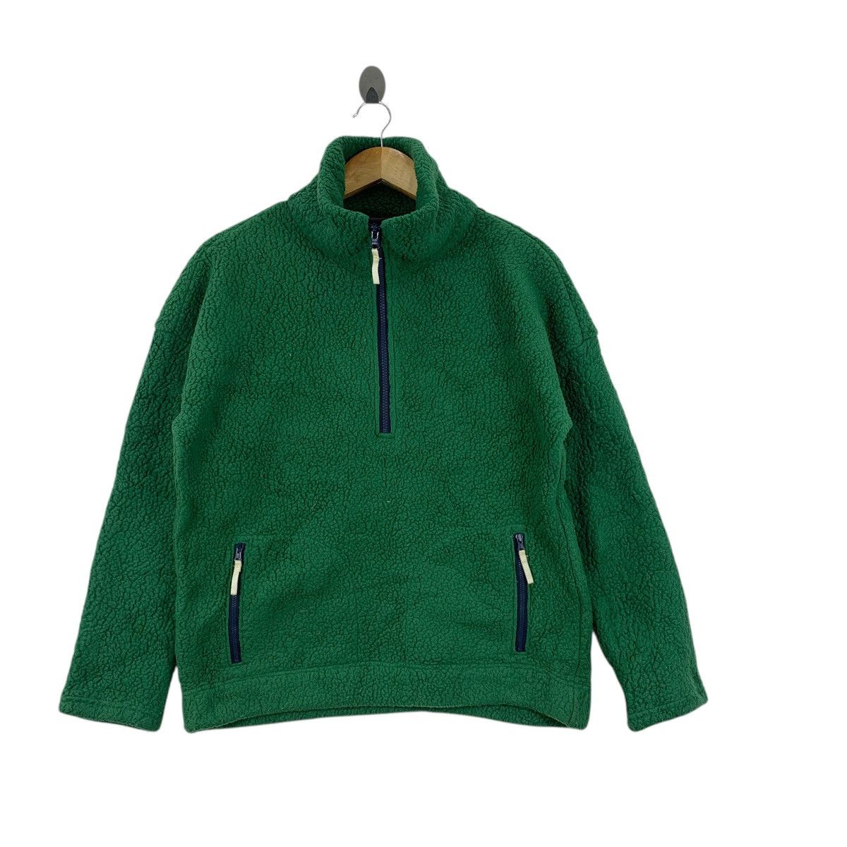 J.Crew Vintage J.CREW 2005 FALL COLLECTION Sherpa Fleece Jacket Size S / US 4 / IT 40 - 3 Thumbnail