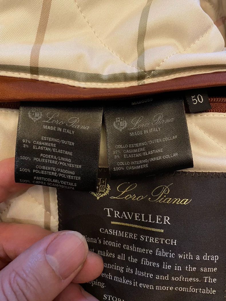 Loro Piana LORO PIANA Sheep and velvet traveler TRAVELLER trench coat Size US M / EU 48-50 / 2 - 8 Thumbnail