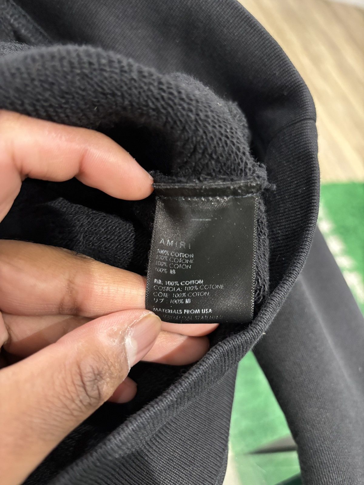 Amiri Amiri Black Pink Logo Core Hoodie Size: S Size US S / EU 44-46 / 1 - 7 Thumbnail
