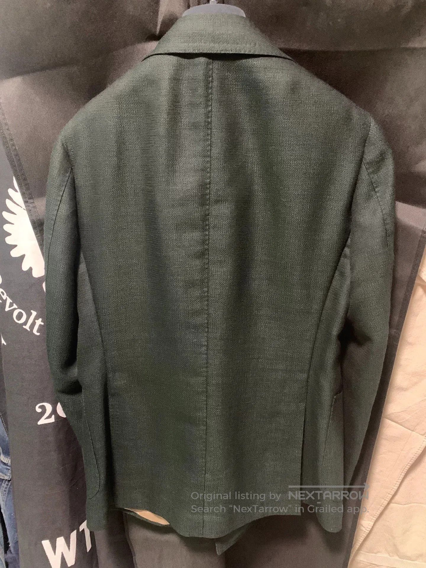 Stile Latino stylish dark green wool blazer. Size US M / EU 48-50 / 2 - 8 Thumbnail