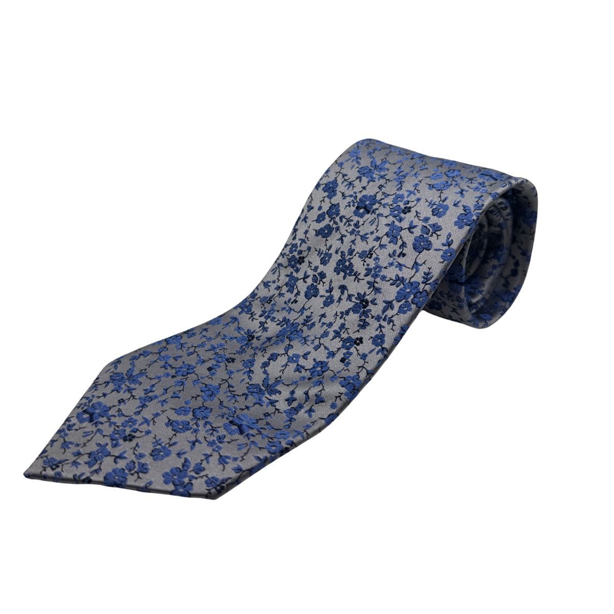 Other Haines & Bonner Silk Tie, Blue, Made in England, Like New Size ONE SIZE - 1 Thumbnail