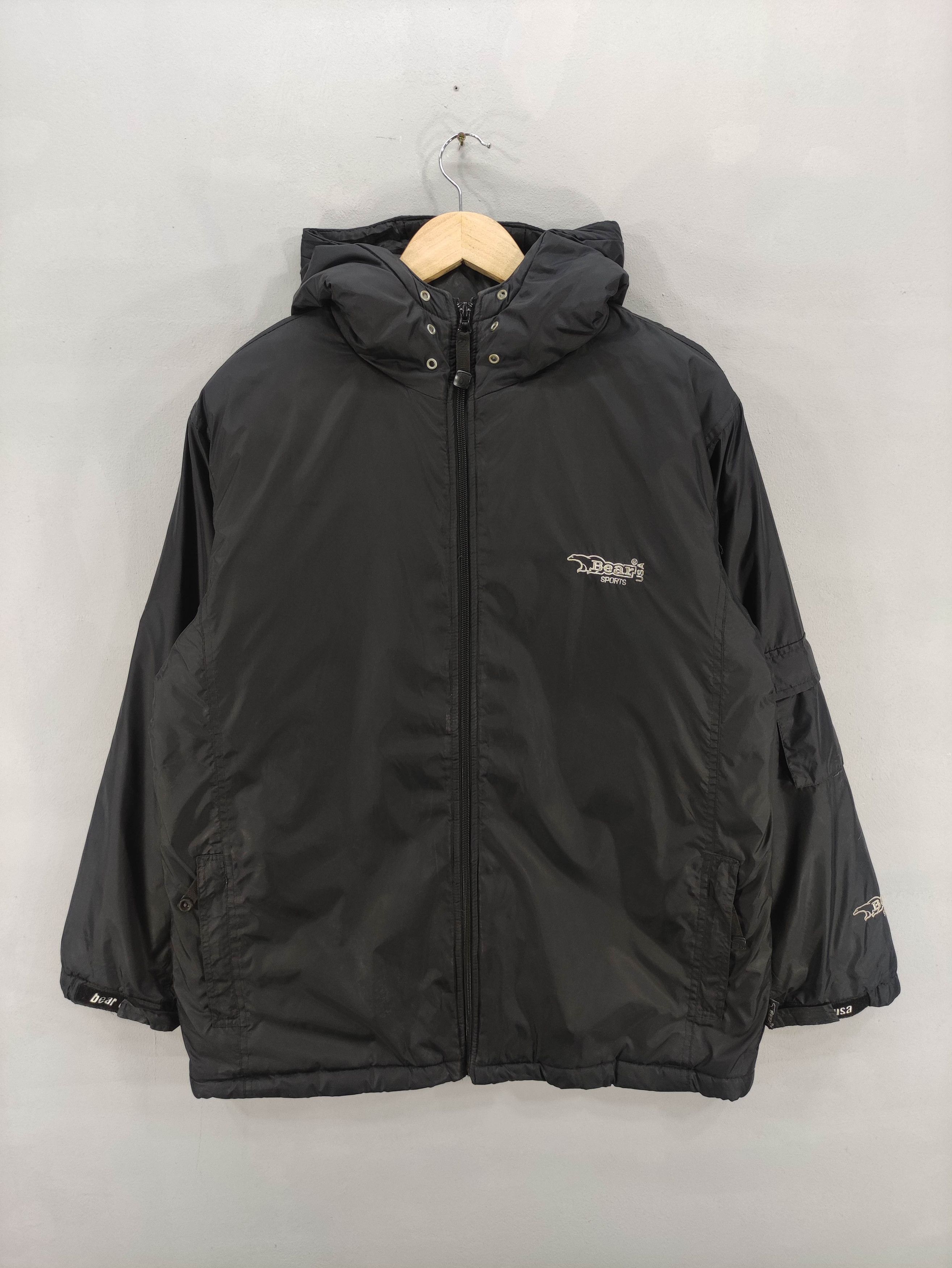 Vintage Vintage Bear Sport Puffer Jacket Zipper Size US L / EU 52-54 / 3 - 1 Thumbnail