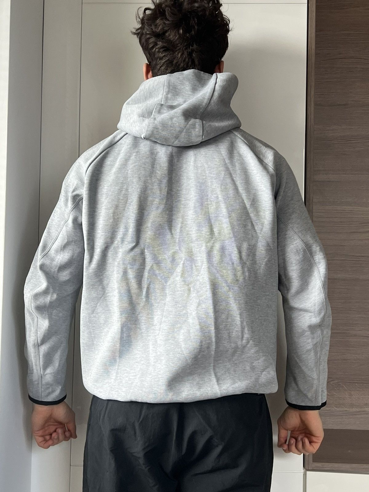 Nike ‼️Nike Tech Fleece Rare Grey Hoodie‼️ Size US L / EU 52-54 / 3 - 18 Thumbnail