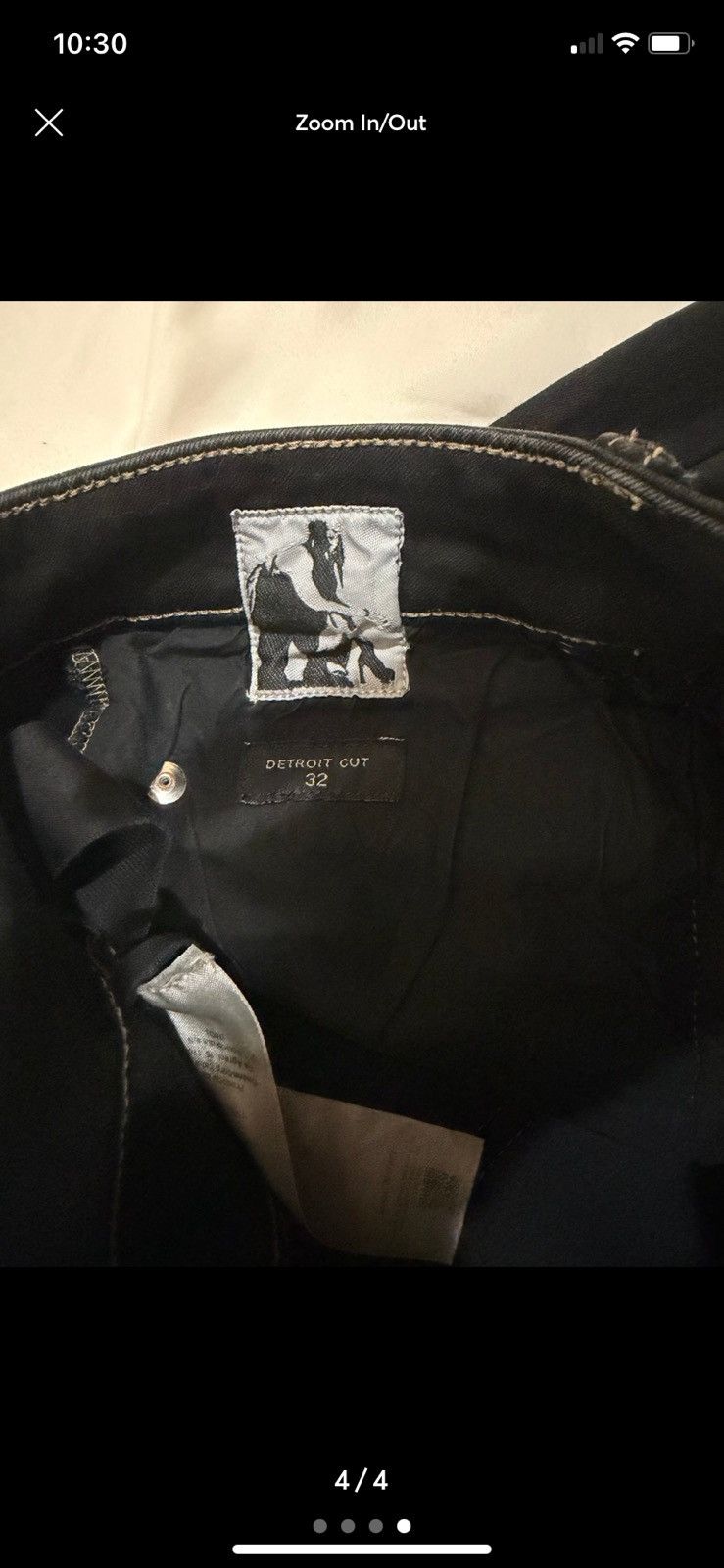 Rick Owens Drkshdw Rick owens dark shadow , vintage Size US 32 / EU 48 - 4 Thumbnail