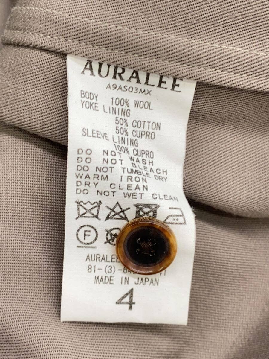 Auralee Cargo Wool Shirt Size US XL / EU 56 / 4 - 4 Thumbnail