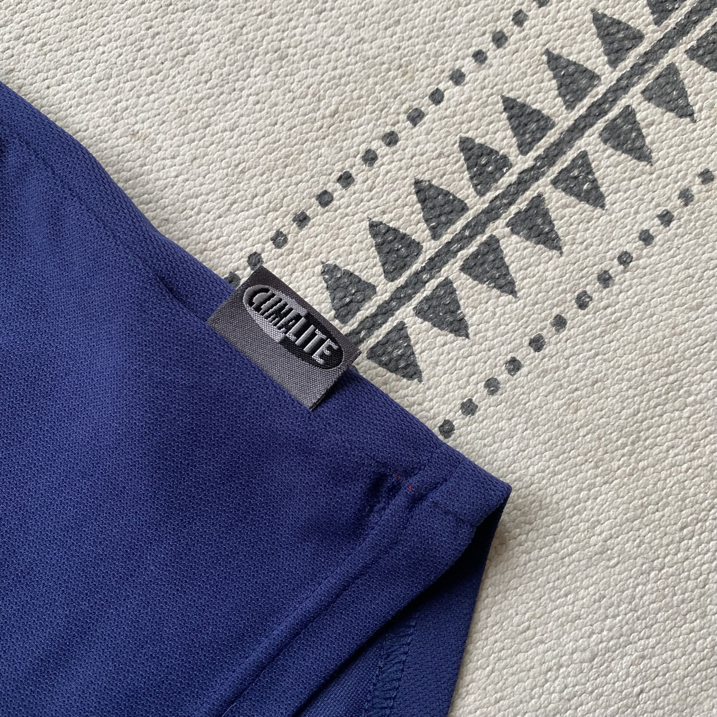 Adidas Blockore Drill Vintage 90s Adidas tee jersey Center logo Size US L / EU 52-54 / 3 - 7 Thumbnail