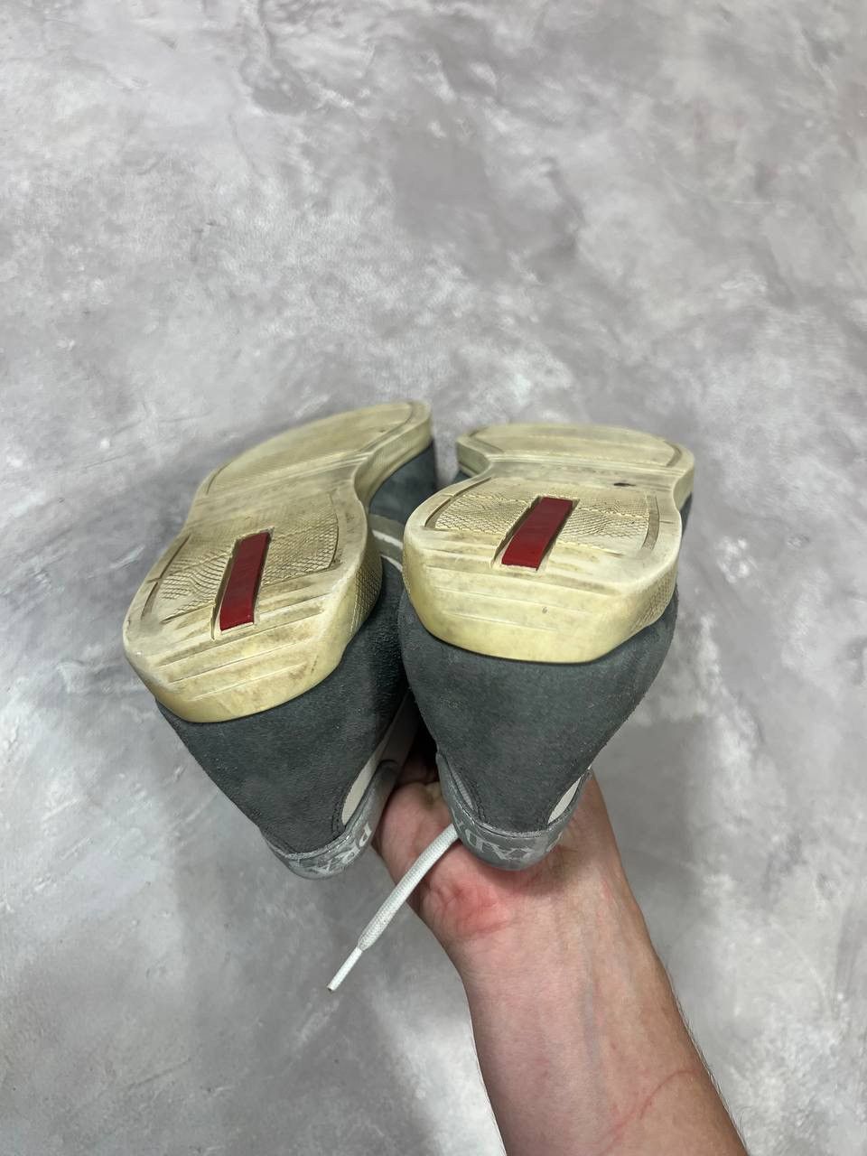Prada Prada Leather Sneakers Size US 7.5 / EU 40-41 - 6 Thumbnail
