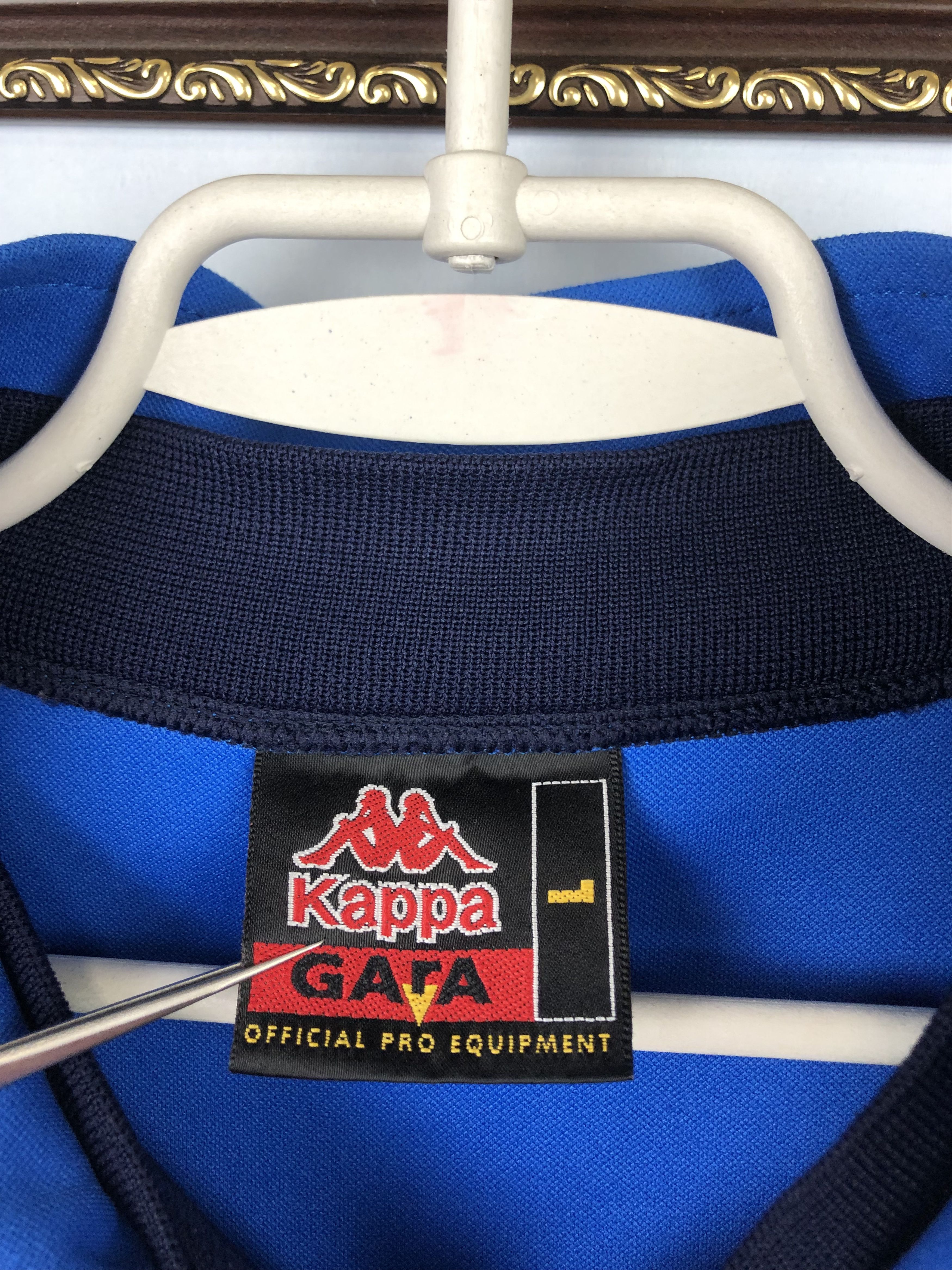 Kappa × Vintage Vintage Kappa Italy Football Jacket Sweatshirt Soccer Track Size US L / EU 52-54 / 3 - 9 Thumbnail