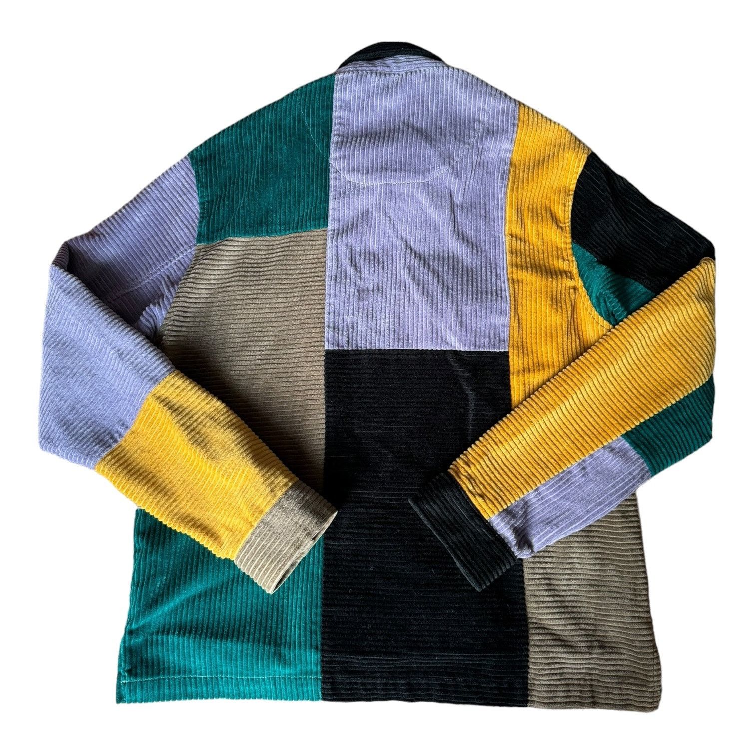 Urban Outfitters Urban outfitters UO Ryder Blocked Corduroy Zip Shirt medium Size US M / EU 48-50 / 2 - 5 Thumbnail