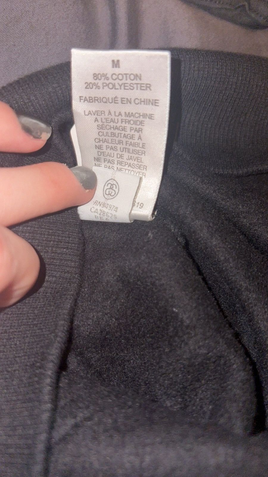 Stussy Stussy Black World Tour Hoodie Size US M / EU 48-50 / 2 - 7 Thumbnail