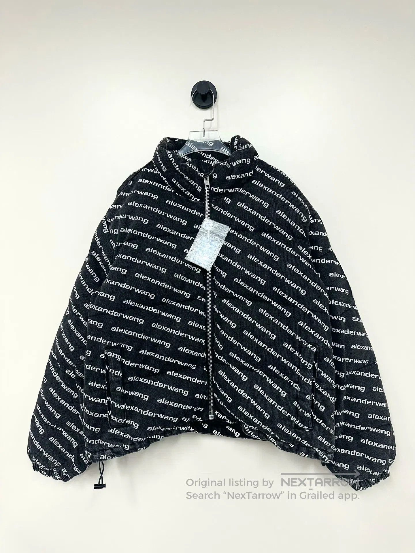 Alexander Wang Alexander Wang Black Camo Printed Down Jacket| Size US M / EU 48-50 / 2 - 1 Thumbnail