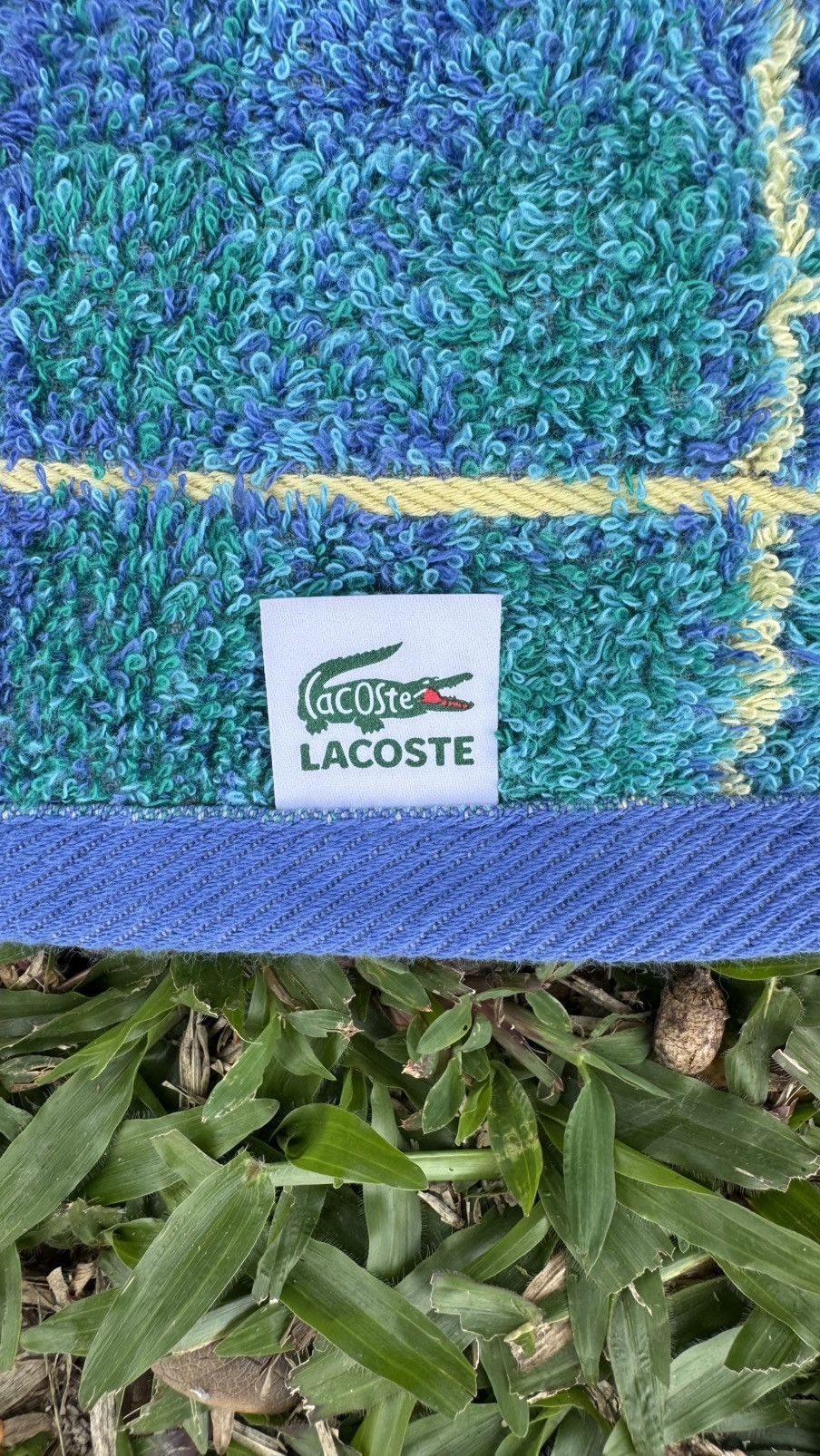 Lacoste Lacoste face towel Size ONE SIZE - 4 Thumbnail
