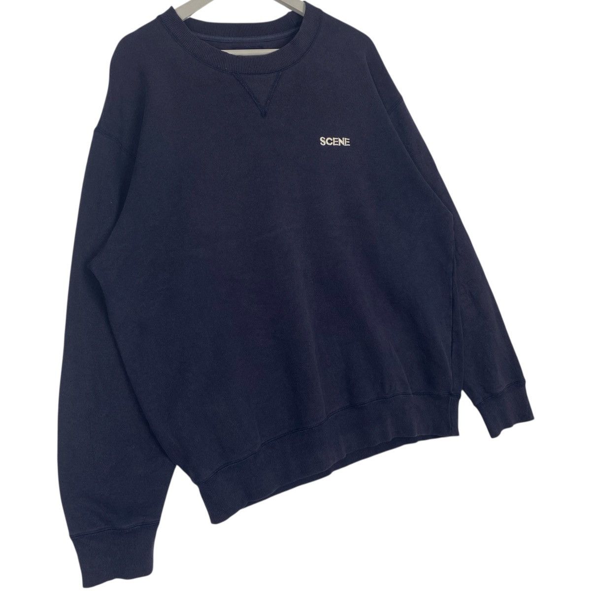 Other Vintage Scene Japan Sweatshirt Crewneck Navy Blue Back Hit Size US L / EU 52-54 / 3 - 4 Thumbnail