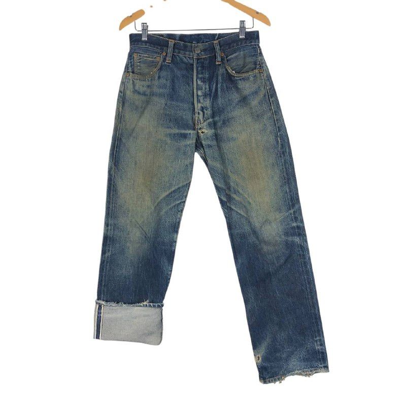 Levi's Vintage Levi's 501xx Distressed Denim Jeans Size US 30 / EU 46 - 3 Thumbnail