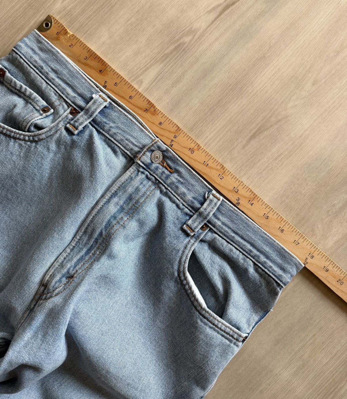 Levi's Vintage Y2K 06 Levis 505 36x34 *36x31 Light Wash Size US 36 / EU 52 - 5 Thumbnail