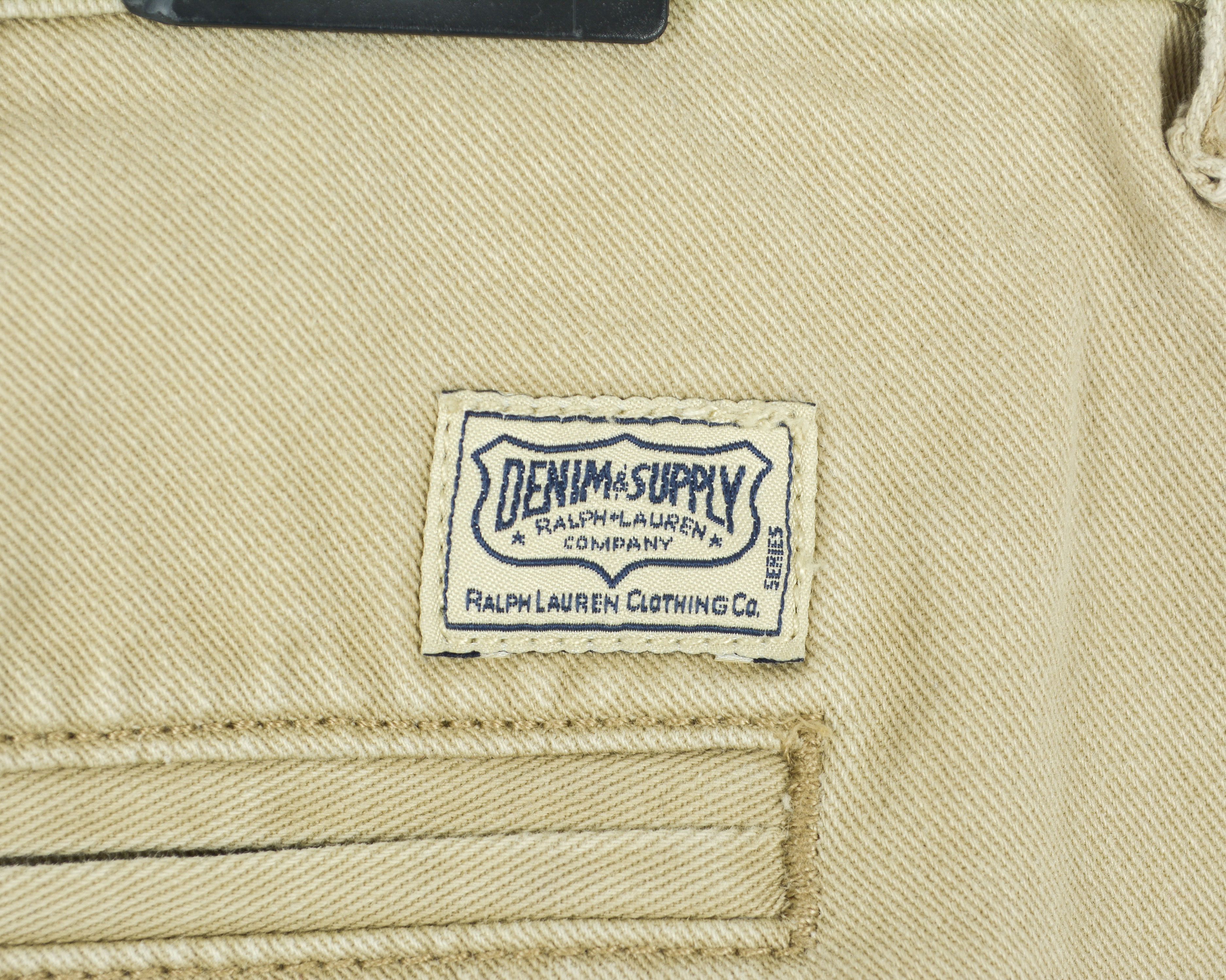Polo Ralph Lauren RALPH LAUREN Mens W32 Beige Shorts Bottoms Capri Bermudas Size US 32 / EU 48 - 5 Thumbnail