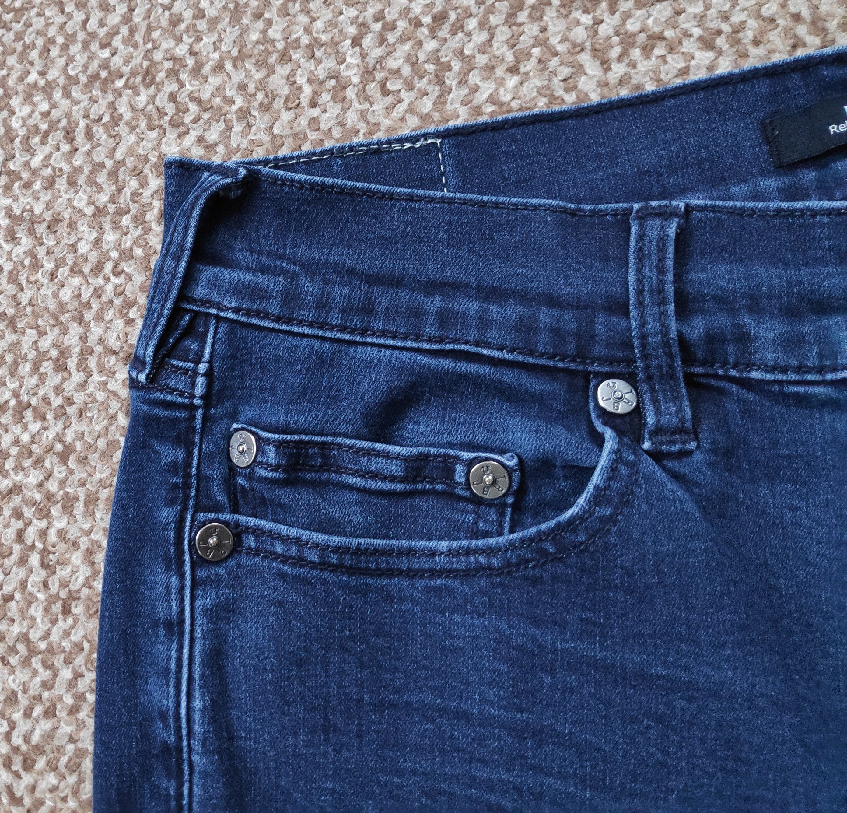 True Religion True Religion Rocco Relaxed Skinny Denim Jeans sz W32 Size US 32 / EU 48 - 7 Thumbnail