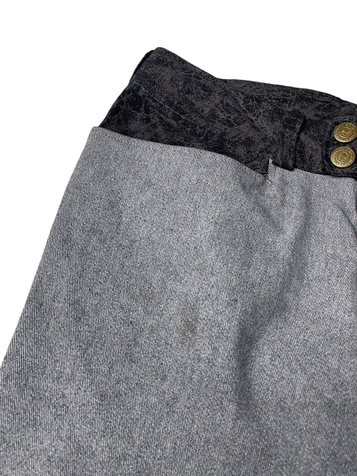 If Six Was Nine × Japanese Brand × Le Grande Bleu (L.G.B.) 2000's Tornado Mart Button Flared Pants Size US 28 / EU 44 - 5 Thumbnail