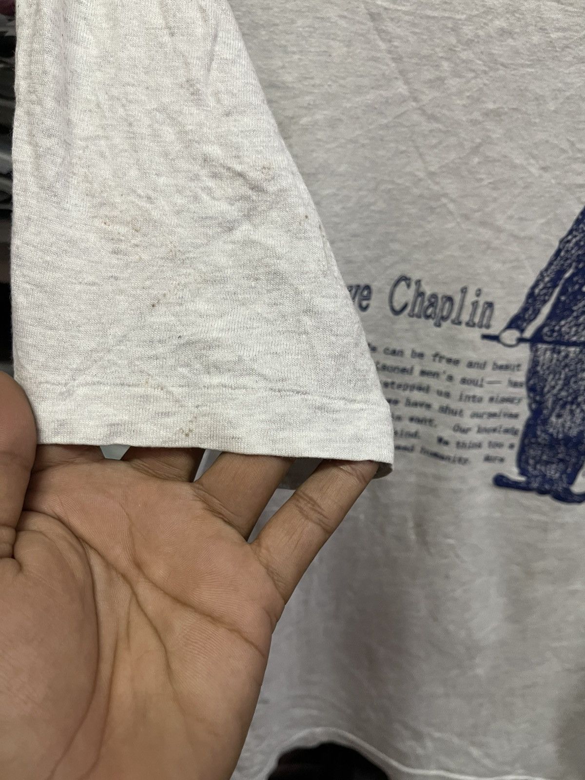 Vintage Vintage Charlie Chaplin Very Rare🔥🔥🔥 Size US L / EU 52-54 / 3 - 5 Thumbnail