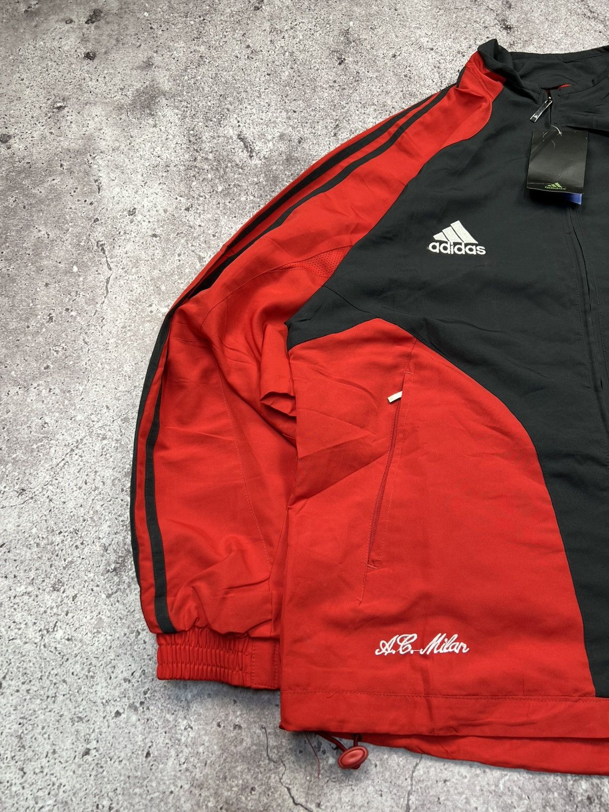 Adidas Adidas 2006 AC Milan Blokecore Tracksuit Jacket Pants Size US M / EU 48-50 / 2 - 7 Thumbnail