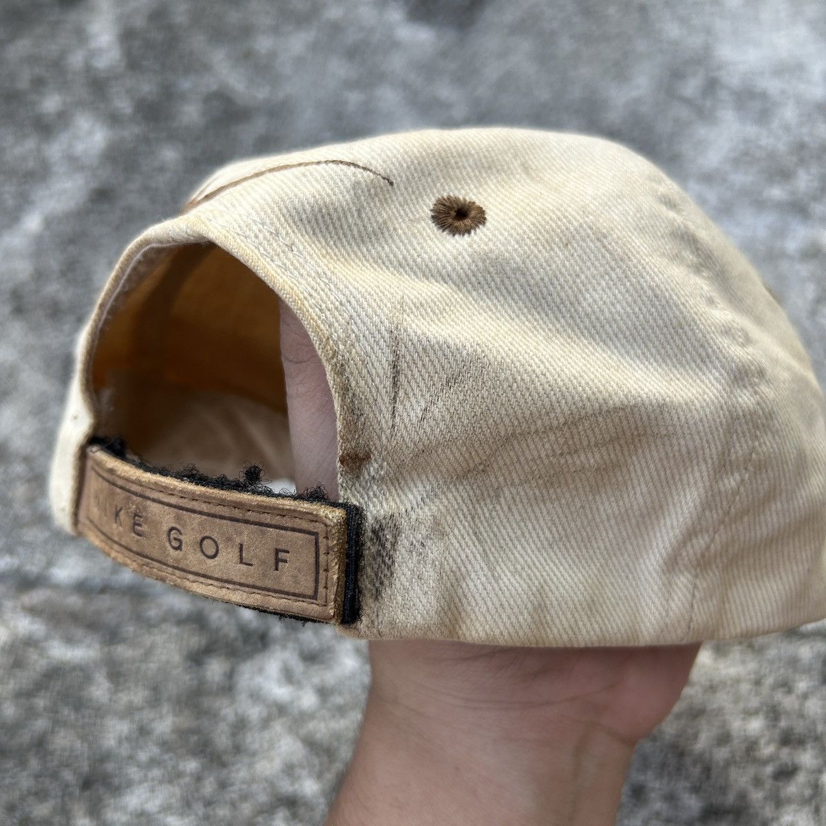 Nike × Vintage Vintage thrashed Faded Nike Hats Size ONE SIZE - 3 Thumbnail