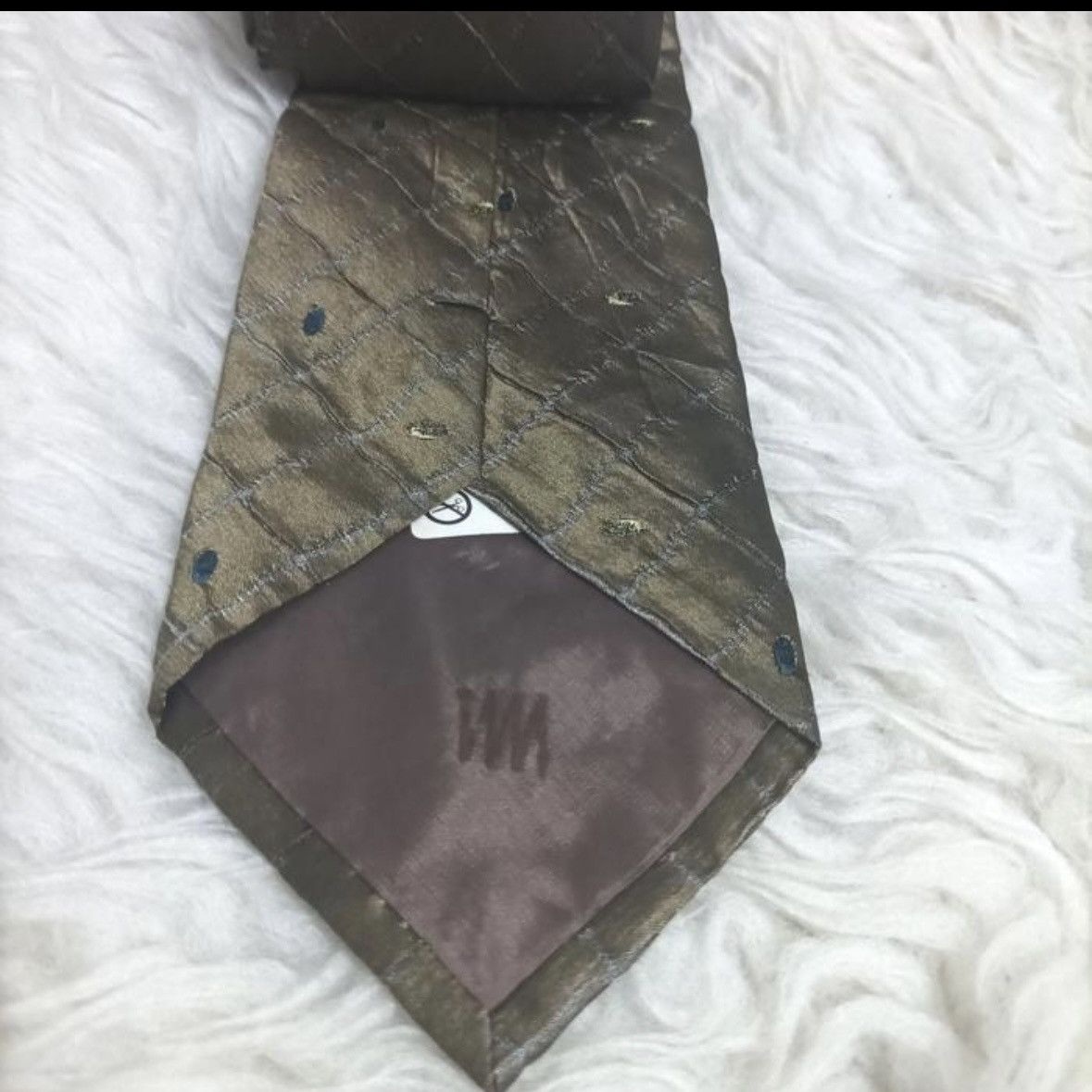 Issey Miyake Issey Miyake IM Product Jaquard Pattern silk necktie Size ONE SIZE - 3 Thumbnail