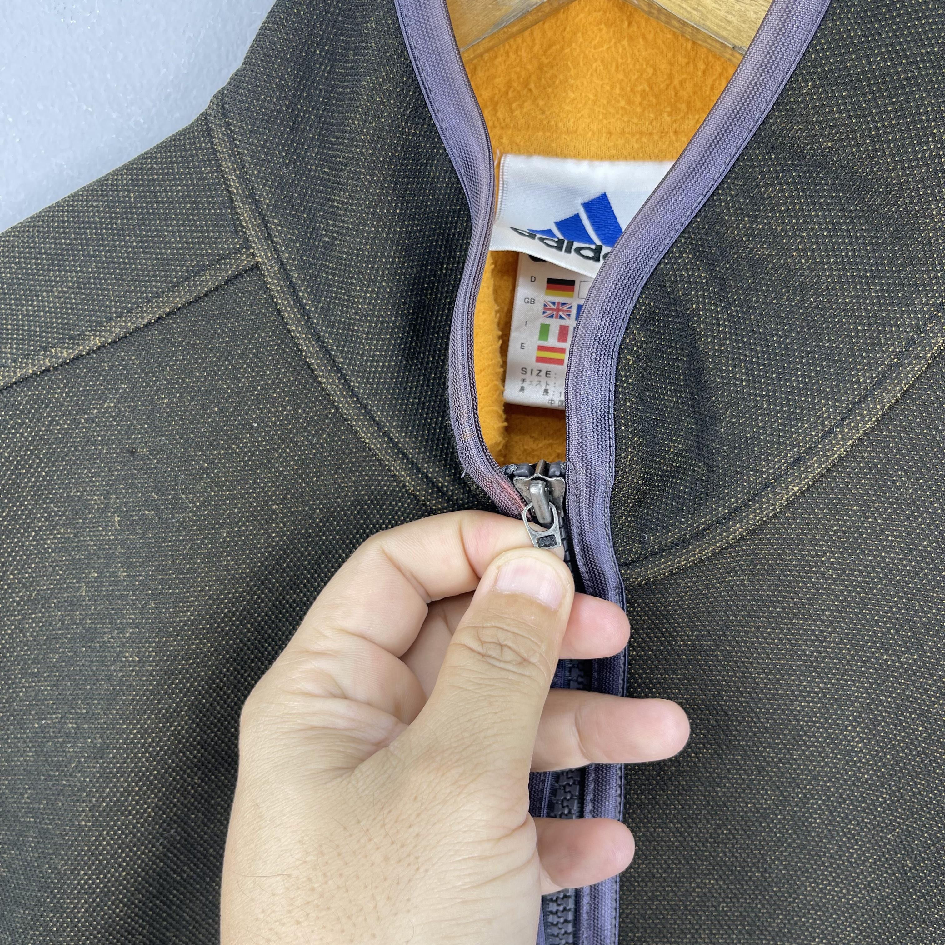Adidas Vintage ADIDAS EQUIPMENT Zipper Fleece Jacket Size US L / EU 52-54 / 3 - 5 Thumbnail