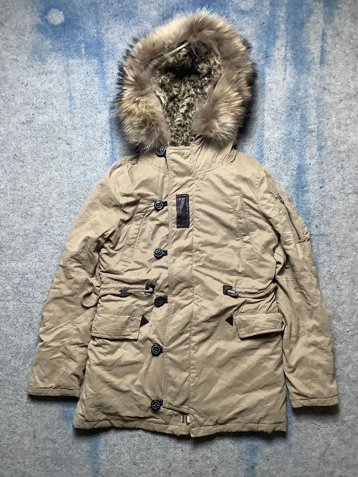 If Six Was Nine × Le Grande Bleu (L.G.B.) × MOUSSY Moussy Leopard Fur Jacket If Six Was Nine LGB Style Size US M / EU 48-50 / 2 - 3 Thumbnail