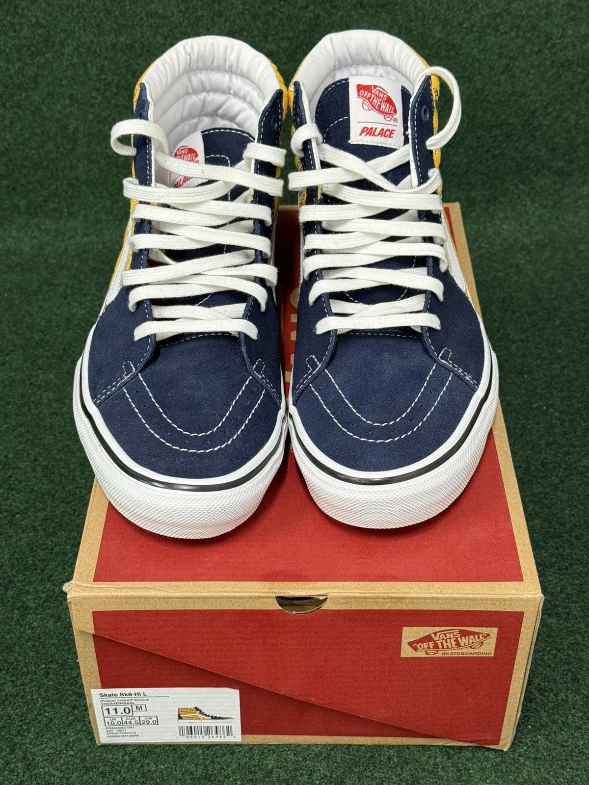 Vans Palace x Vans Skate Sk8-Hi P Shroom Yellow Size US 11 / EU 44 - 3 Thumbnail