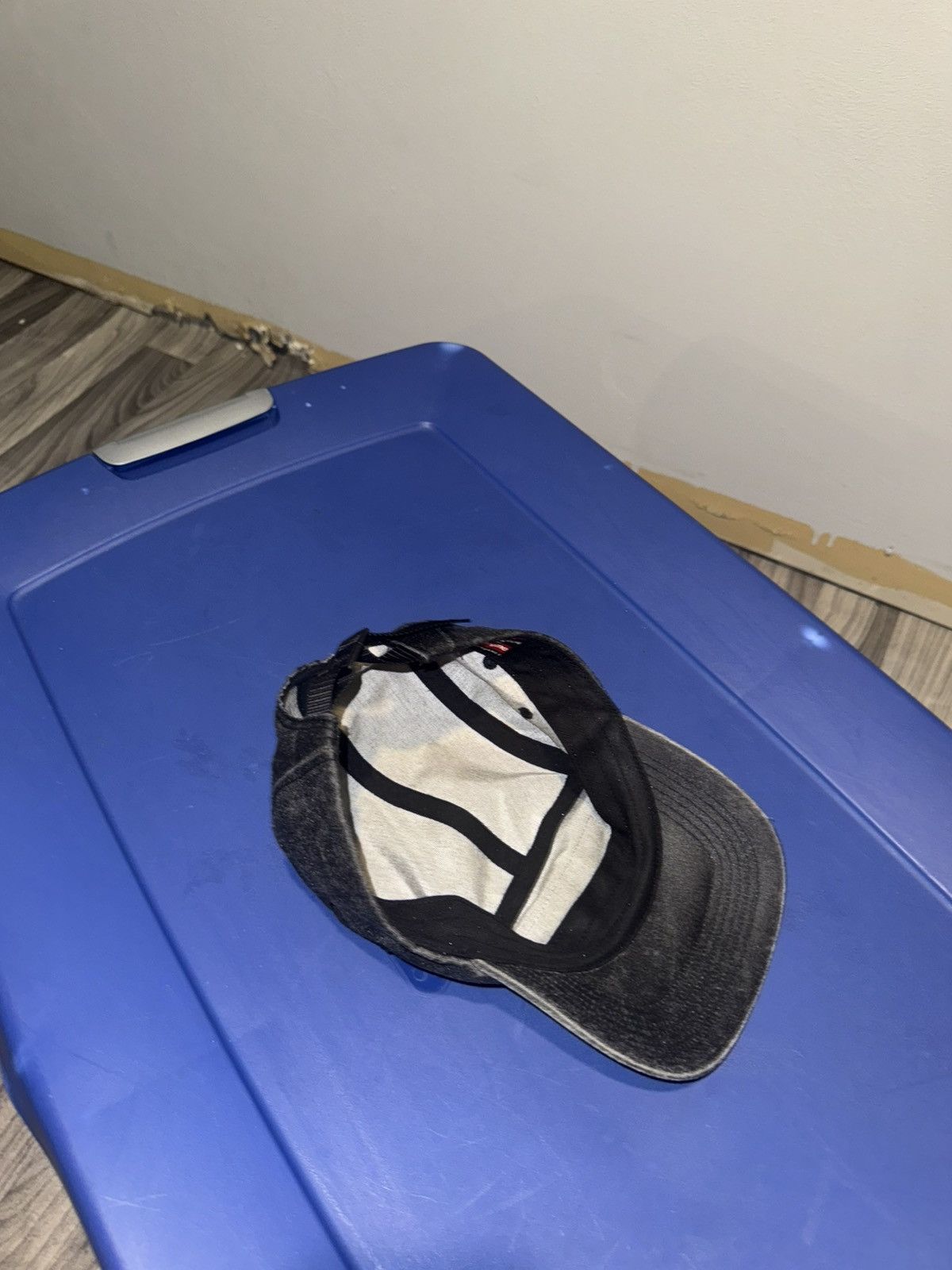 Supreme 2024 Supreme Coated Denim Cap ‘Black’ Size ONE SIZE - 8 Thumbnail