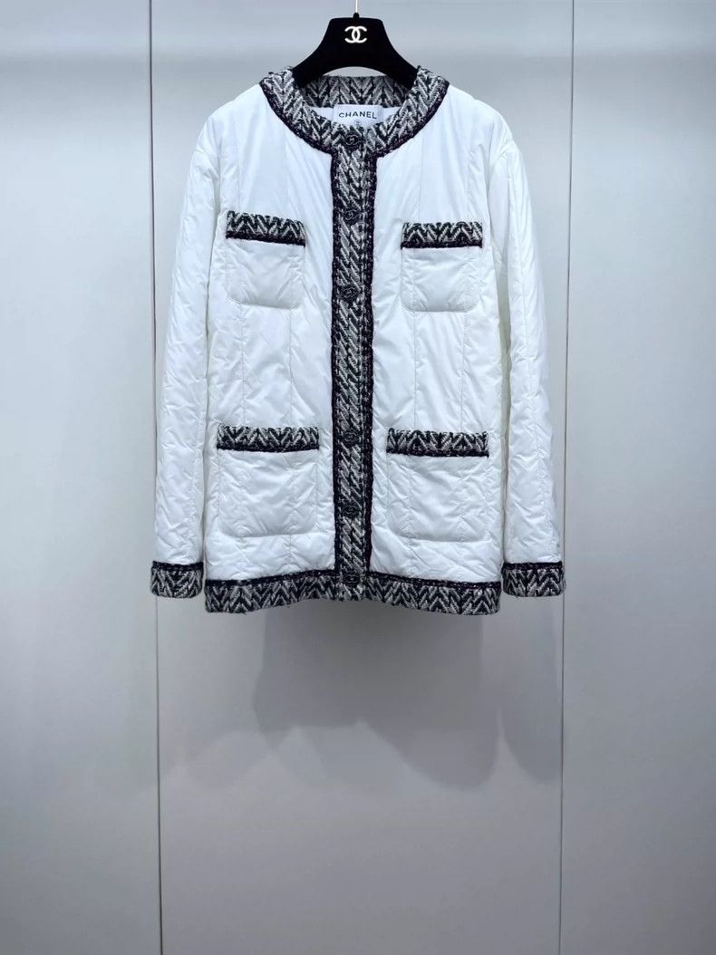 Chanel Chanel Forest series white cotton jacket 2504-Nextarrow Size XS / US 0-2 / IT 36-38 - 1 Thumbnail