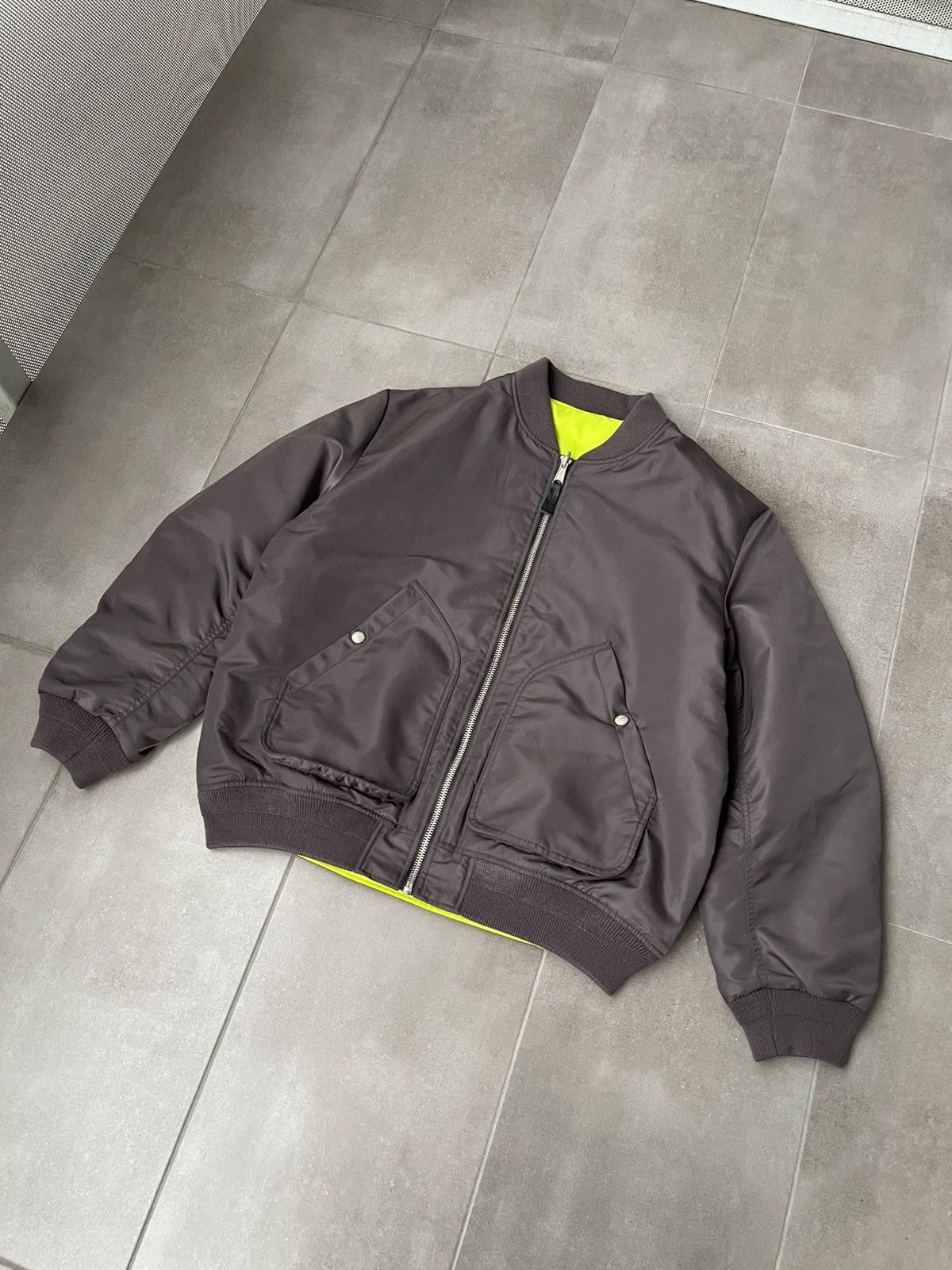 Diesel !DS! AW23 Diesel J-Mattan Reversible Bomber Jacket Size US L / EU 52-54 / 3 - 8 Thumbnail