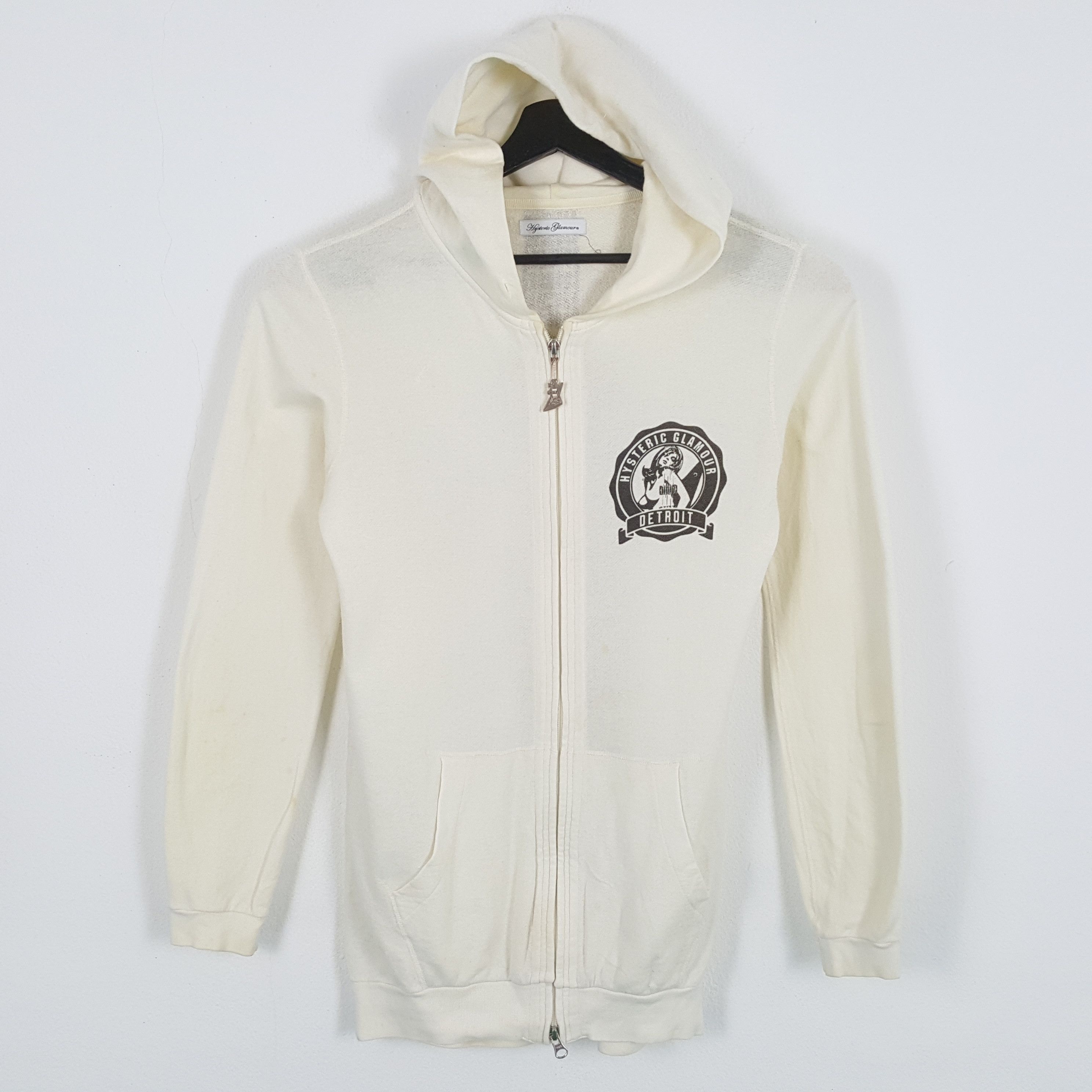 Hysteric Glamour HYSTERIC GLAMOUR Japanese Brand Streetwear Zipper Hoodies Size US XS / EU 42 / 0 - 3 Thumbnail