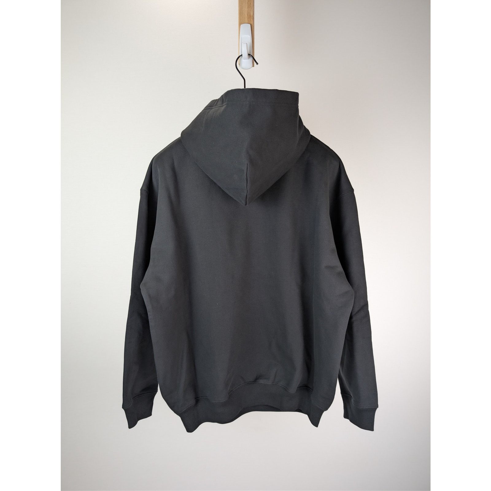 Balenciaga o1rshd1 BB Corp Molleton Bouclette Medium Fit Hoodie Black Size US L / EU 52-54 / 3 - 9 Thumbnail