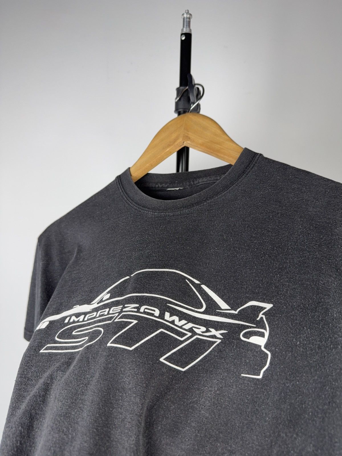 Vintage 00s Subaru Impreza WRX STI JDM Graphic Faded Racing T-Shirt Size US M / EU 48-50 / 2 - 4 Thumbnail