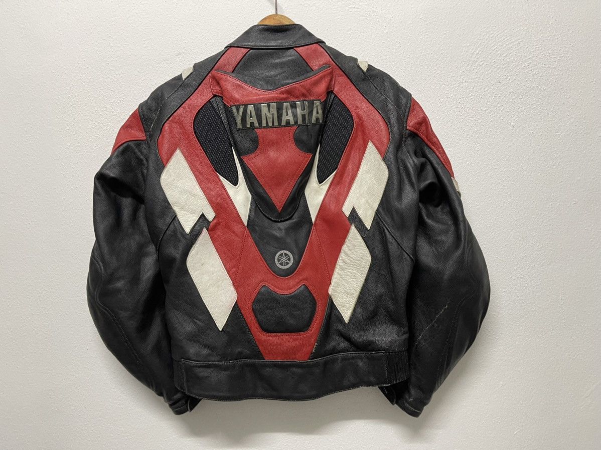 Yamaha 90s YAMAHA RACING LEATHER JACKET RARE DESIGN Size US XS / EU 42 / 0 - 2 Thumbnail