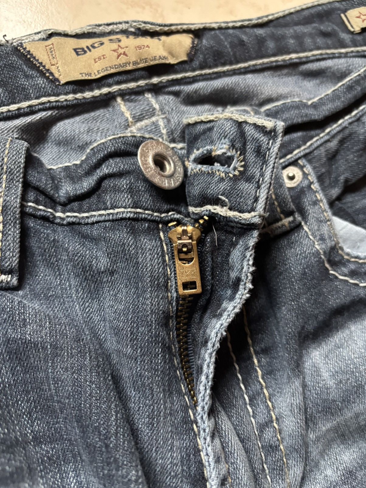 Big Star Big Star Denim Bootcut Jeans Size US 34 / EU 50 - 3 Thumbnail