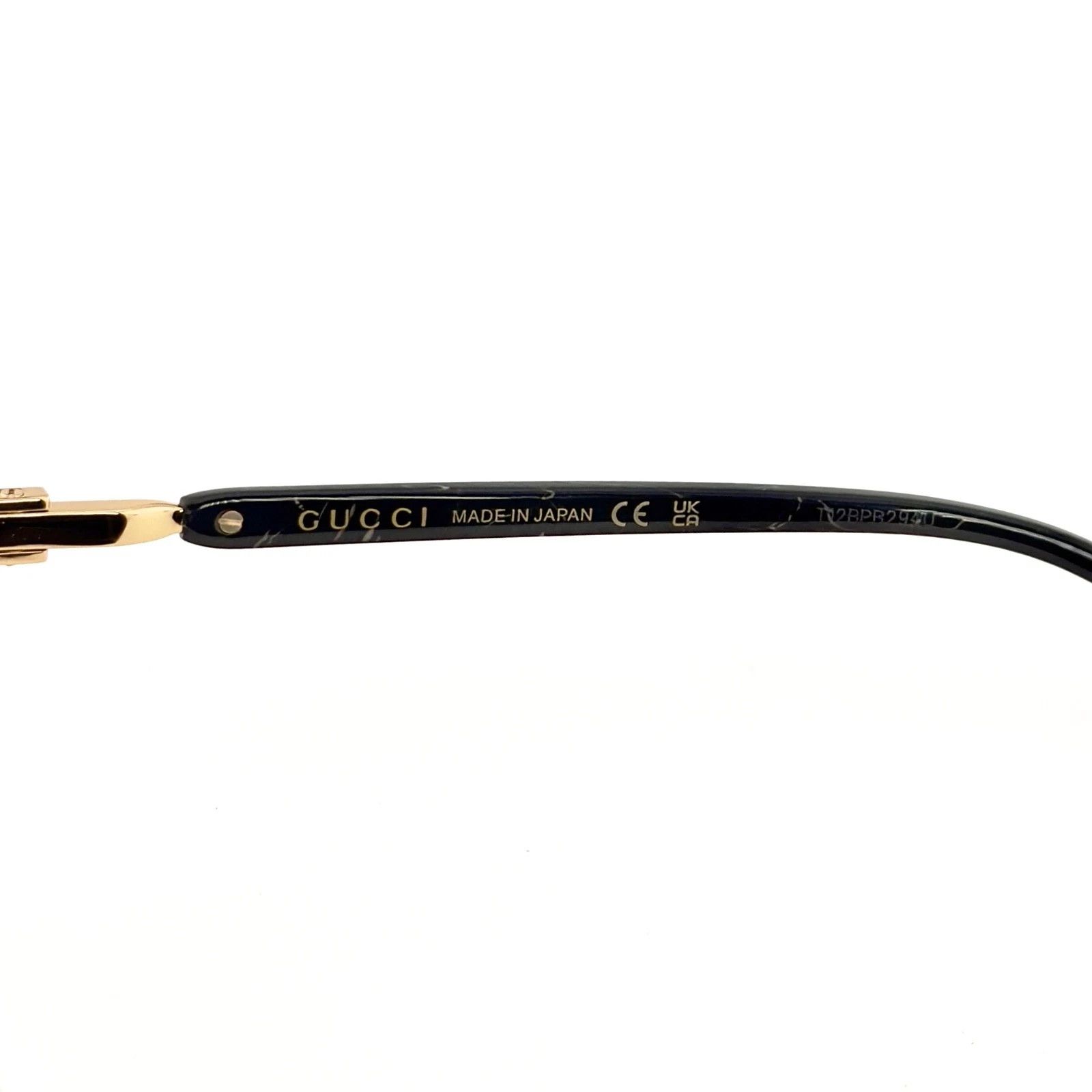 Gucci GUCCI 1220 Gg1220S Gold Green Mirror Aviator Sunglass 004 Size ONE SIZE - 7 Thumbnail