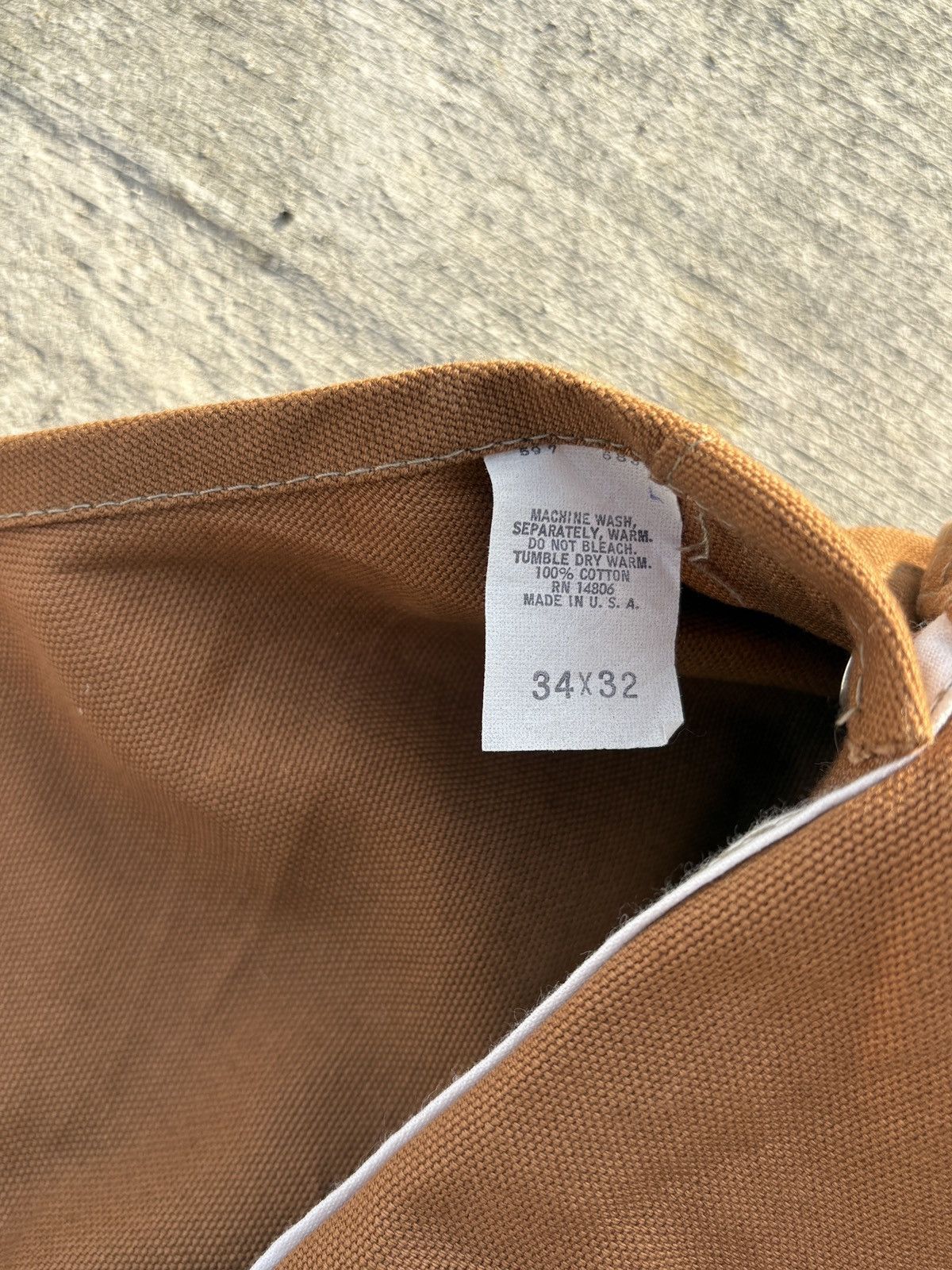 Carhartt Carhartt Brown Duck 1970’s Size US 34 / EU 50 - 5 Thumbnail