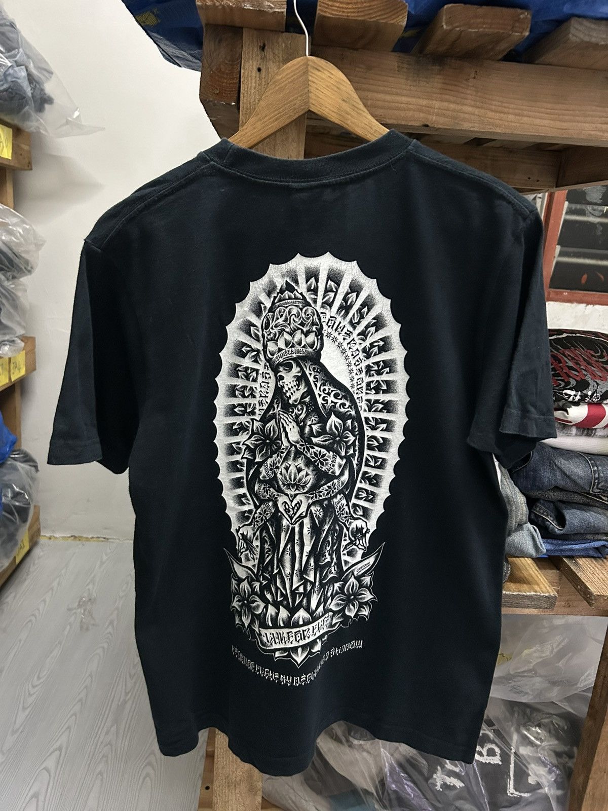 Hysteric Glamour × Japanese Brand Infinity Chicano Tattoo Style Virgin Mary Tee Art Graphic Size US M / EU 48-50 / 2 - 1 Thumbnail