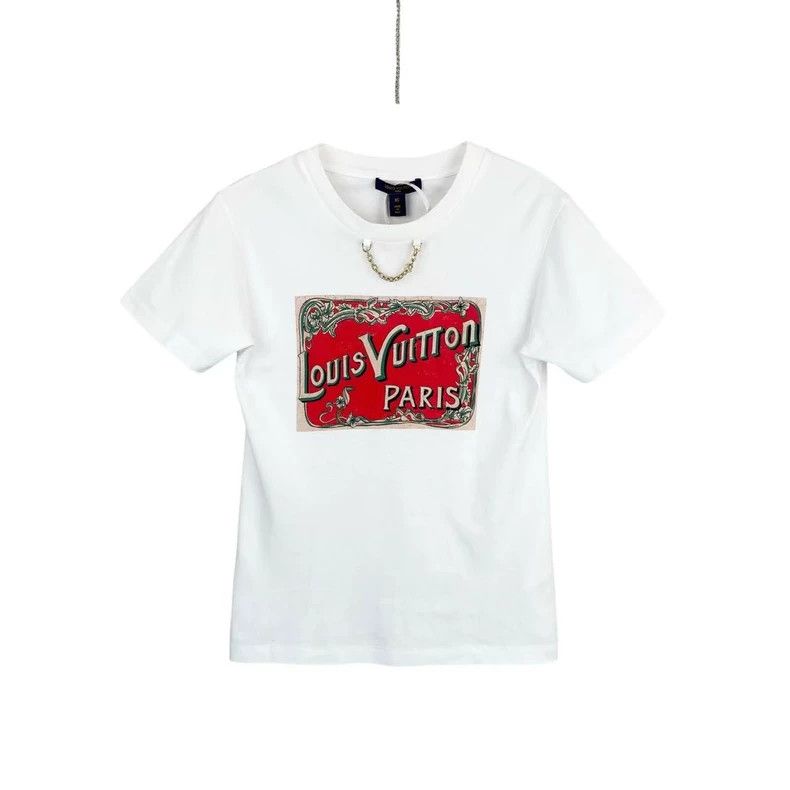 Louis Vuitton Louis Vuitton 24SS Logo Print Cotton Tee Size US XS / EU 42 / 0 - 1 Thumbnail