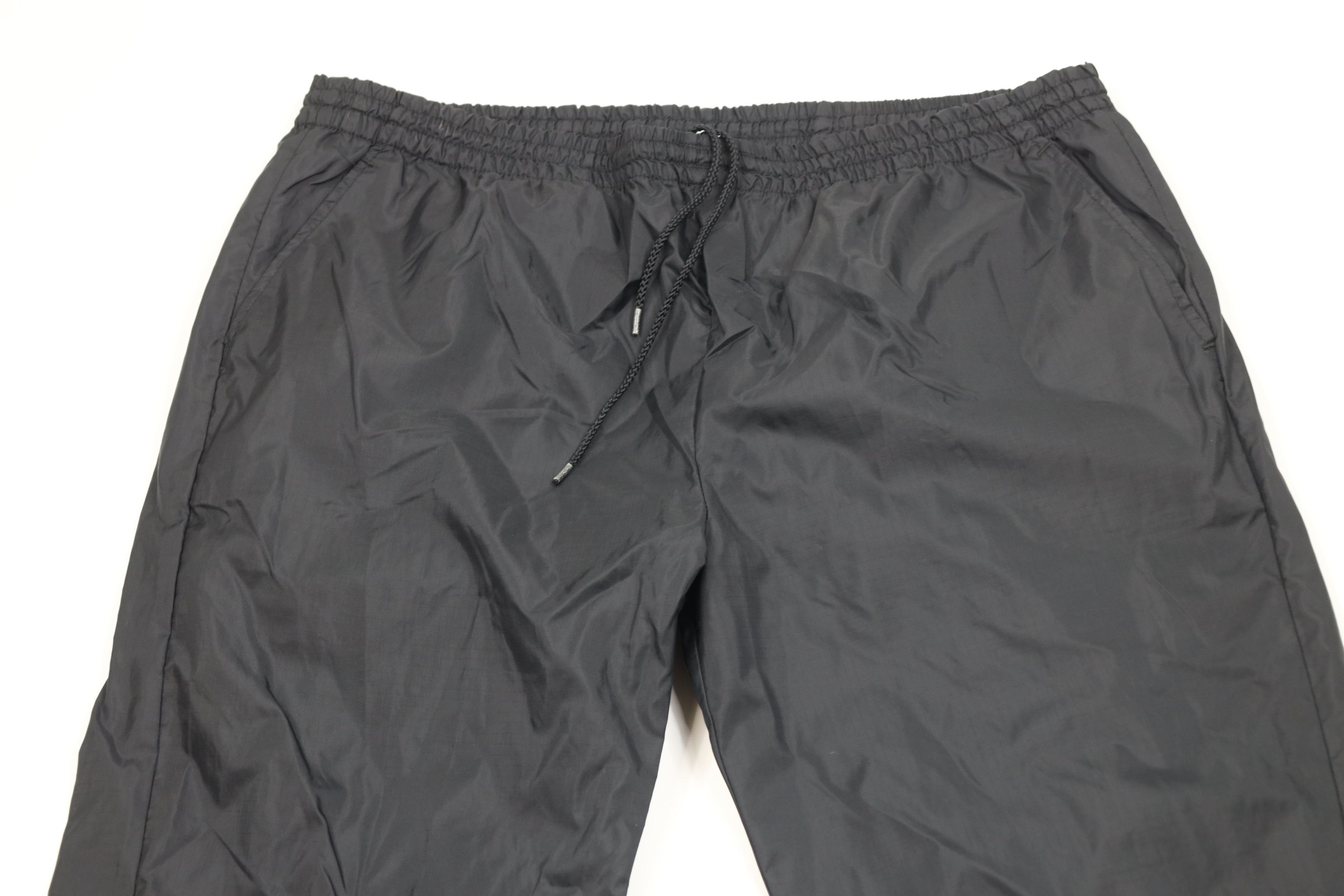 Brooks Vintage 90s Brooks Running Wide Leg Windbreaker Pants Black Size US 38 / EU 54 - 2 Thumbnail